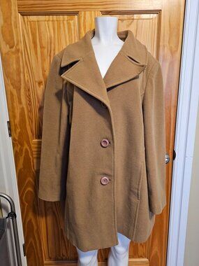 Jay Women's Size 20F Superfine Wool And Cashmere Coat